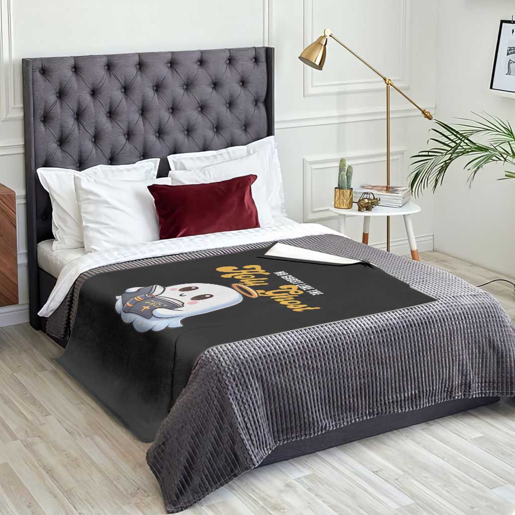 Funny Halloween Christian Throw Blanket No Ghost Like The Holy Ghost - Wonder Print Shop