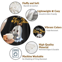 Funny Halloween Christian Throw Blanket No Ghost Like The Holy Ghost - Wonder Print Shop