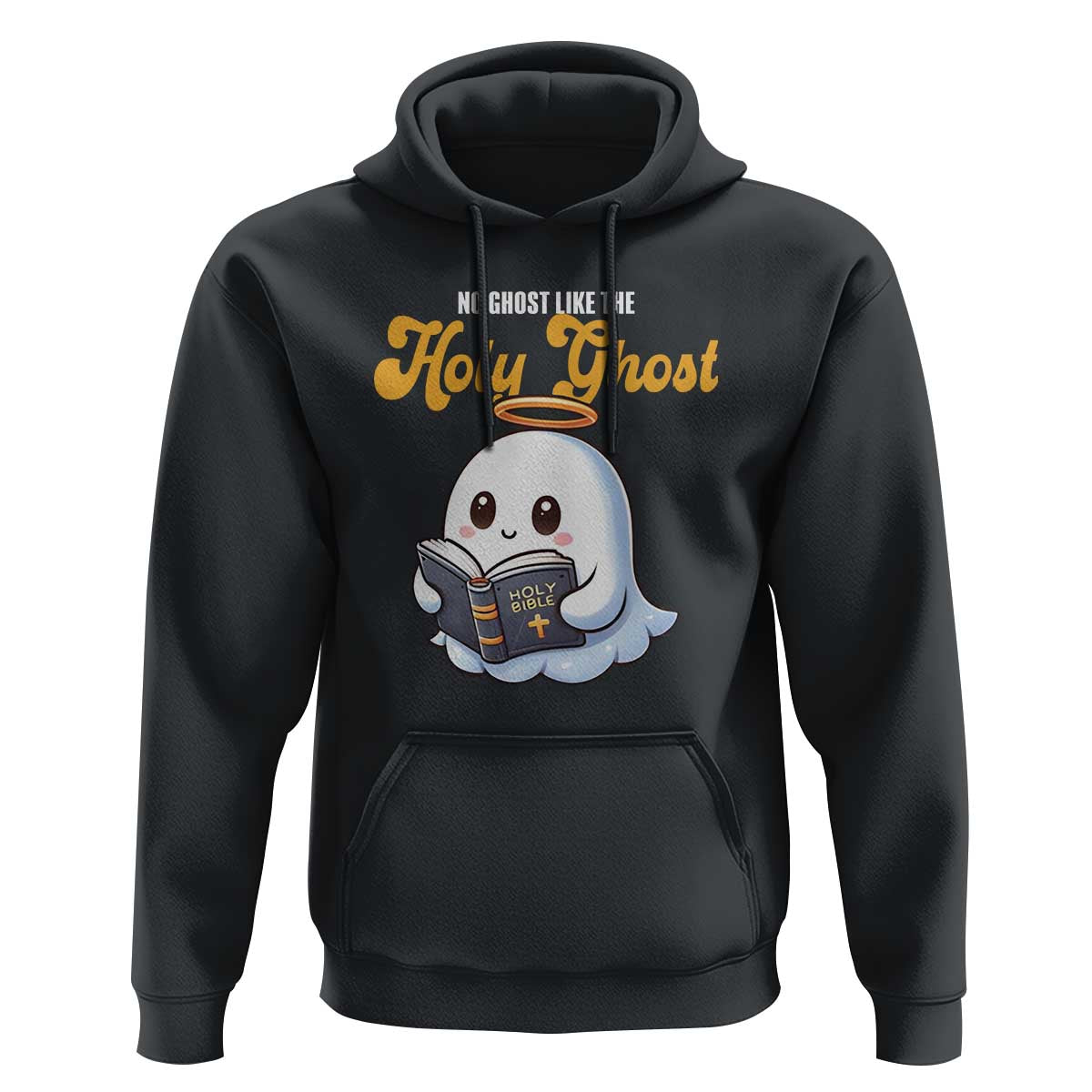 Funny Halloween Christian Hoodie No Ghost Like The Holy Ghost