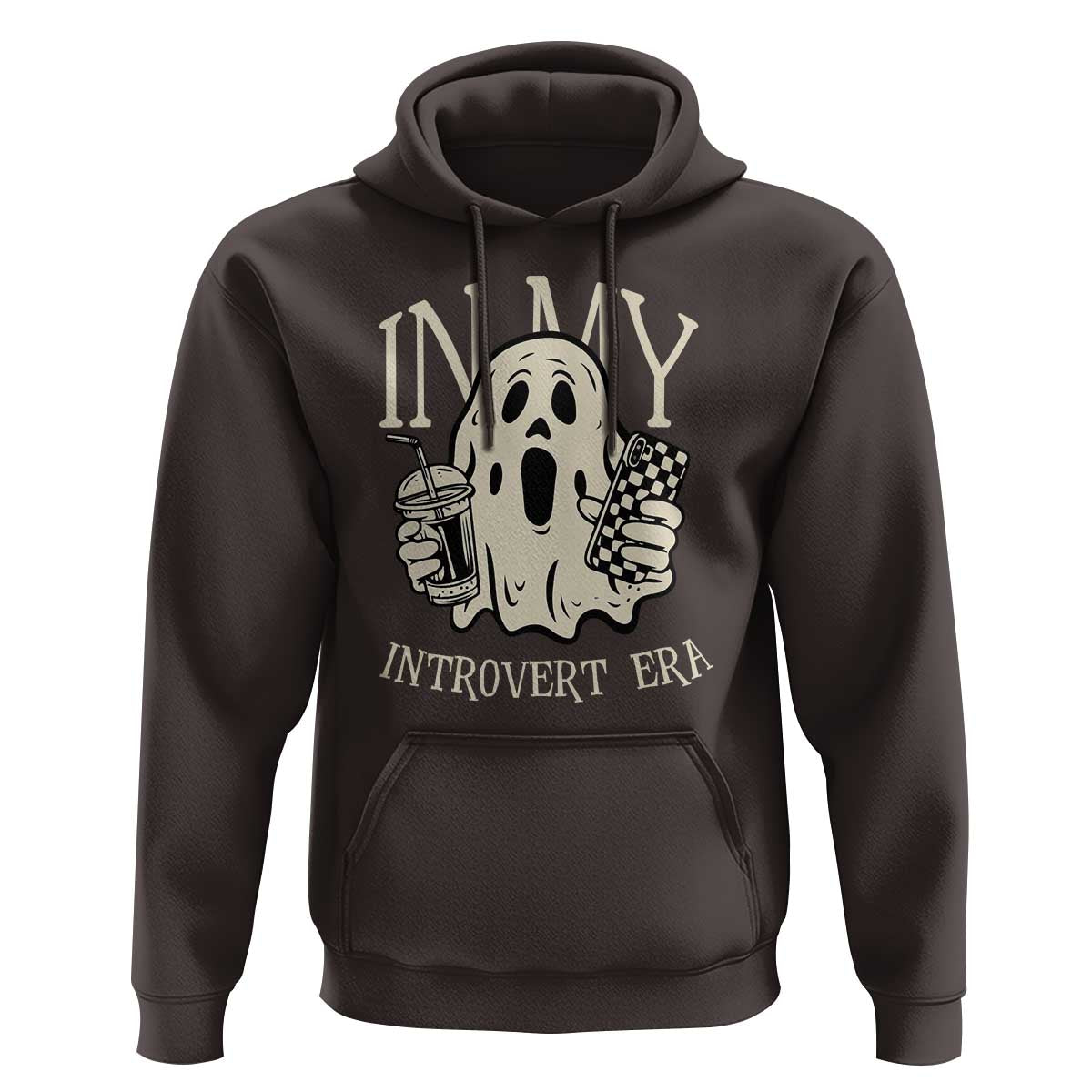 Funny Halloween Hoodie In  My Introvert Era Ghost