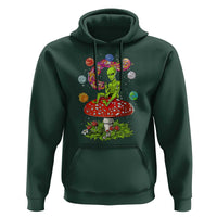 Outer Space Funny Alien Smoking Hoodie