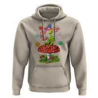 Outer Space Funny Alien Smoking Hoodie