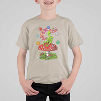 Outer Space Funny Alien Smoking T Shirt For Kid
