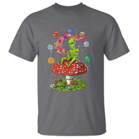 Outer Space Funny Alien Smoking T Shirt