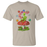 Outer Space Funny Alien Smoking T Shirt