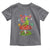Outer Space Funny Alien Smoking Toddler T Shirt