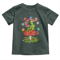 Outer Space Funny Alien Smoking Toddler T Shirt