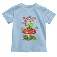 Outer Space Funny Alien Smoking Toddler T Shirt