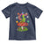 Outer Space Funny Alien Smoking Toddler T Shirt