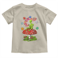 Outer Space Funny Alien Smoking Toddler T Shirt