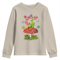 Outer Space Funny Alien Smoking Youth Sweatshirt