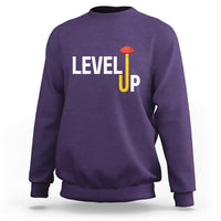 Level Up Mushroom Grow Your Own Way Sweatshirt - Wonder Print Shop