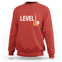 Level Up Mushroom Grow Your Own Way Sweatshirt - Wonder Print Shop