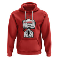 Breaking News I Don't Care Funny Sarcasm Humor Sarcastic Joke Aniti Social Hoodie - Wonder Print Shop