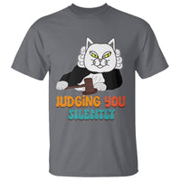Judge Cat Judging You Silently Funny Sarcastic T Shirt - Wonder Print Shop