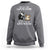 Funny Sarcastic Cat Sweatshirt Duct Tape Can't Fix Stupid But Can Muffle The Sound - Wonder Print Shop