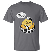 MOO Funny Chicken Fake Cow T Shirt - Wonder Print Shop