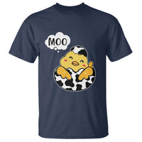 MOO Funny Chicken Fake Cow T Shirt - Wonder Print Shop