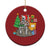 Christmas Gamer Skeleton Gaming Christmas Ornament - Wonder Print Shop