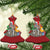 Christmas Gamer Skeleton Gaming Christmas Ornament - Wonder Print Shop