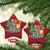 Christmas Gamer Skeleton Gaming Christmas Ornament - Wonder Print Shop