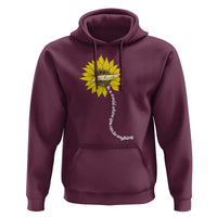 Be Kind Hoodie In A World Where You Can Be Anything Sunflower