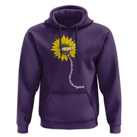Be Kind Hoodie In A World Where You Can Be Anything Sunflower