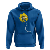 Be Kind Hoodie In A World Where You Can Be Anything Sunflower