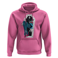 Creepy Halloween Hoodie Sexy Zombie Legs Flash Tattoo Coffin