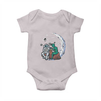 Funny Alien Ink Astronaut Outer Space Baby Onesie