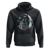 Funny Alien Ink Astronaut Outer Space Hoodie