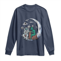 Funny Alien Ink Astronaut Outer Space Long Sleeve Shirt