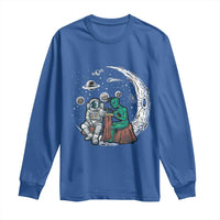 Funny Alien Ink Astronaut Outer Space Long Sleeve Shirt