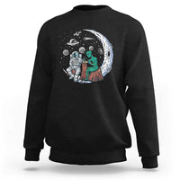 Funny Alien Ink Astronaut Outer Space Sweatshirt - Wonder Print Shop