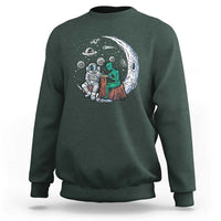 Funny Alien Ink Astronaut Outer Space Sweatshirt - Wonder Print Shop