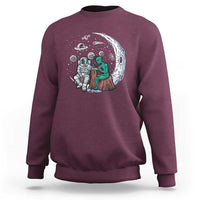 Funny Alien Ink Astronaut Outer Space Sweatshirt - Wonder Print Shop
