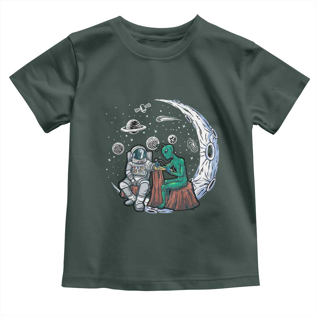 Funny Alien Ink Astronaut Outer Space Toddler T Shirt