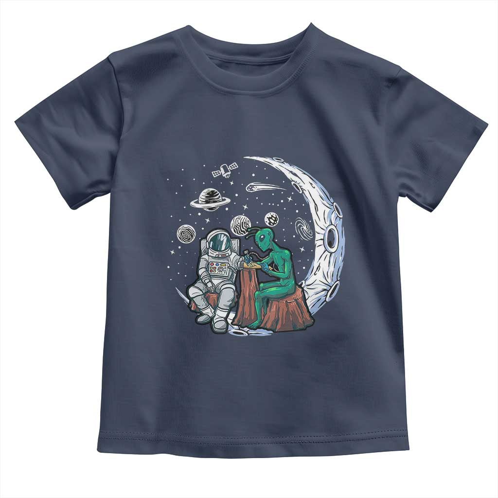 Funny Alien Ink Astronaut Outer Space Toddler T Shirt