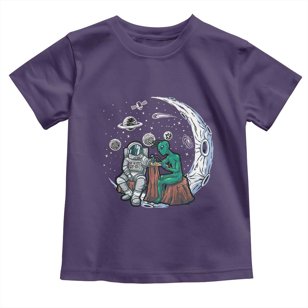 Funny Alien Ink Astronaut Outer Space Toddler T Shirt