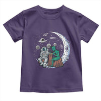 Funny Alien Ink Astronaut Outer Space Toddler T Shirt