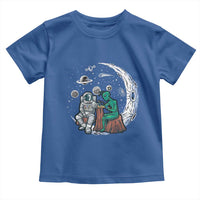 Funny Alien Ink Astronaut Outer Space Toddler T Shirt