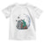 Funny Alien Ink Astronaut Outer Space Toddler T Shirt