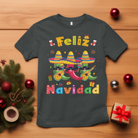 Feliz Navidad Mexican Fiesta Hot Pepper Guitar Party T Shirt - Wonder Print Shop