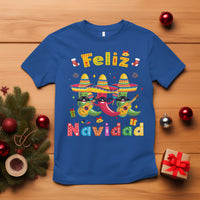 Feliz Navidad Mexican Fiesta Hot Pepper Guitar Party T Shirt - Wonder Print Shop