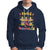Feliz Navidad Mexican Fiesta Hot Pepper Guitar Party Hoodie - Wonder Print Shop