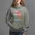 Merry Flocking Christmas Pink Flamingo Funny Xmas Socks Hoodie - Wonder Print Shop