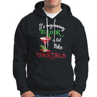 It's Beginning To Look A Lot Like Cocktails Funny Christmas Hoodie - Wonder Print Shop