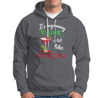 It's Beginning To Look A Lot Like Cocktails Funny Christmas Hoodie - Wonder Print Shop