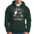 Christmas Hoodie Merry Mothmas Santa Mothman Xmas Night - Wonder Print Shop