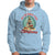 All Booked For Christmas Book Christmas Tree Bookaholic Hoodie - Wonder Print Shop
